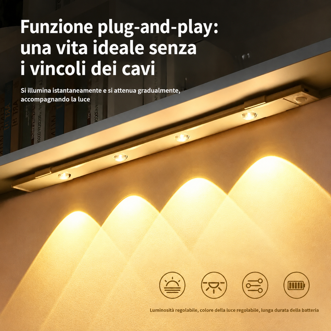LucePrima™ —La luce che
si accende quando serve.