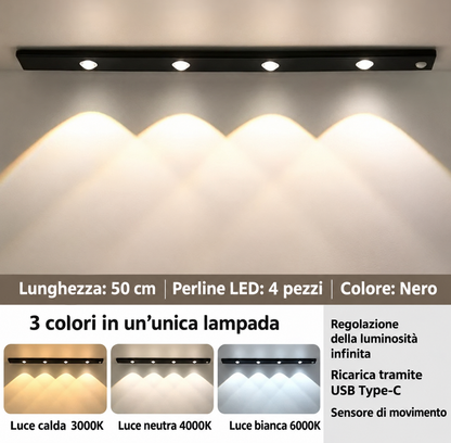 LucePrima™ —La luce che
si accende quando serve.