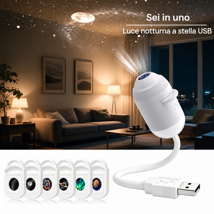 GalaxyGlow™ Proiettore Galassia