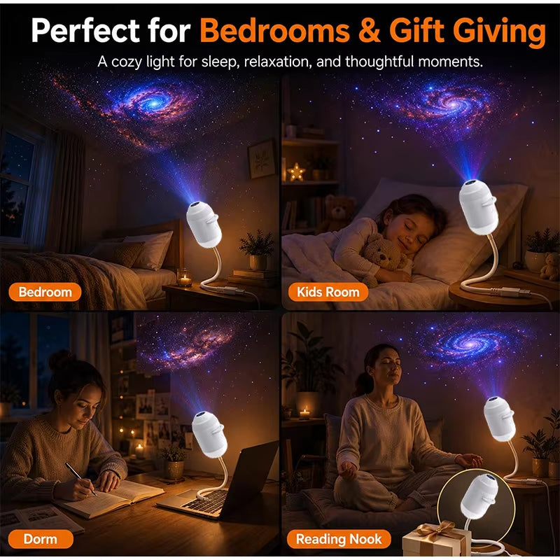 GalaxyGlow™ Proiettore Galassia