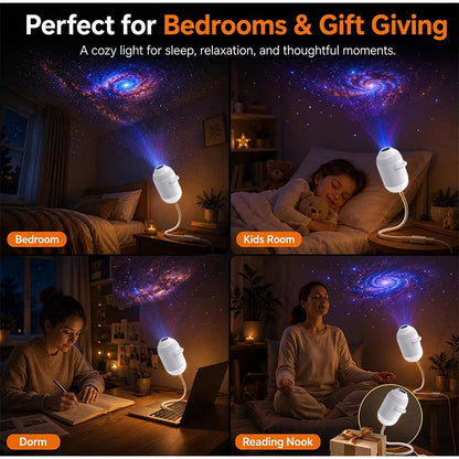 GalaxyGlow™ Proiettore Galassia
